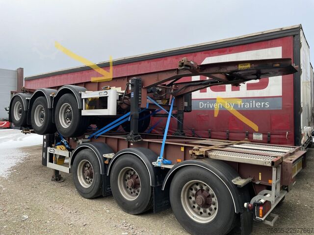 Transporte de contentores Van Hool 3B0049 20FT Chassis / BPW Axles  / Discbrakes