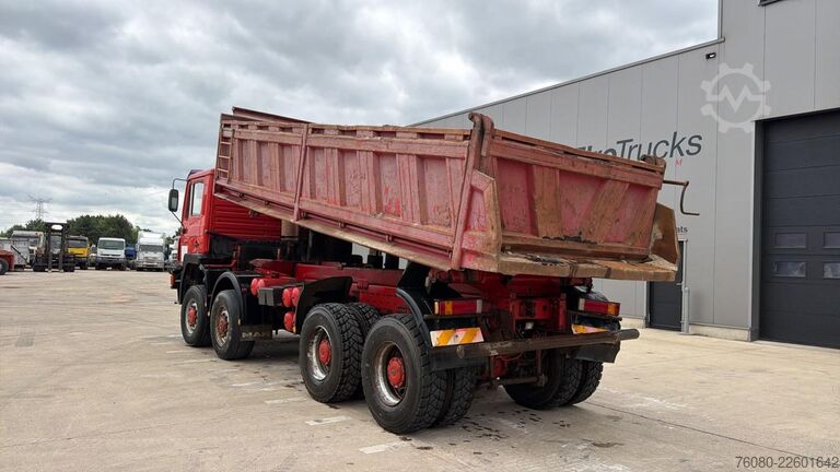 3-sidig tipp MAN 35.402 (8X6 / 3 PONTS / LAMES / BIG AXLE / 6 CY...