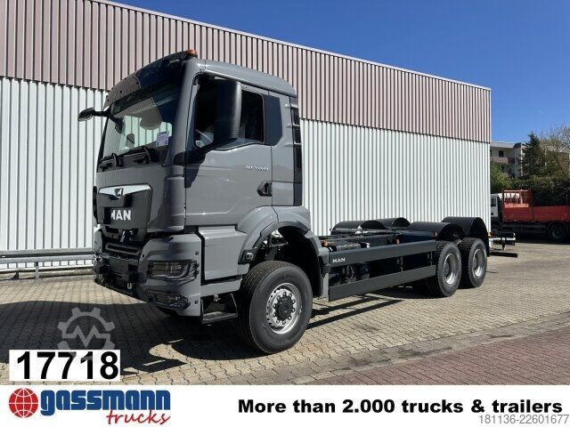 Šasija kamiona MAN TGS 33.540 6x6 BB CH, Intarder