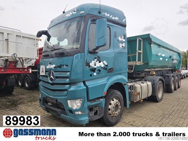 Standardowy ciągnik siodłowy Mercedes-Benz Actros 1845 LS 4x2, Kipphydraulik