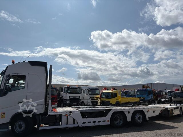 Biltransport skåpbil Volvo FH 500 + HYDRAULISCHE PLATEAUS + LIER + REMOTE ...