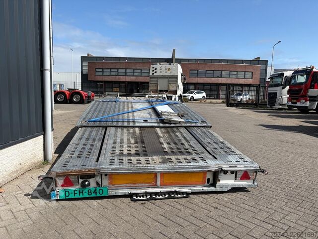 Biltransport skåpbil Volvo FH 500 + HYDRAULISCHE PLATEAUS + LIER + REMOTE ...