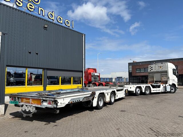 Biltransport skåpbil Volvo FH 500 + HYDRAULISCHE PLATEAUS + LIER + REMOTE ...