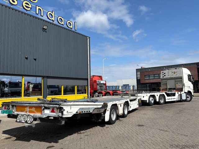 Biltransport skåpbil Volvo FH 500 + HYDRAULISCHE PLATEAUS + LIER + REMOTE ...