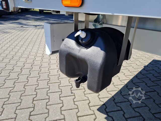 Furgon cu prelată laterală Renault Master 35 Pritsche Schlafkab Schiebe Plane 10 Pal LUFTFEDER