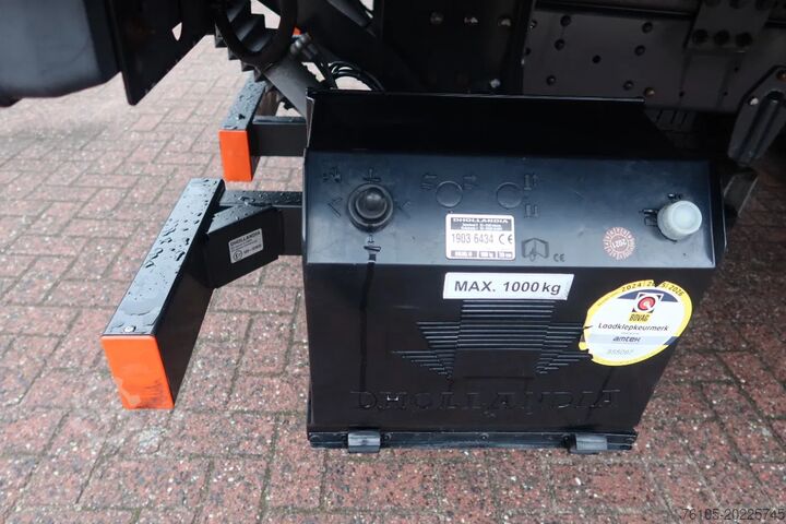 Kufr Iveco 72 C 180 bak + Dhollandia klep 1000 KG 3.0 L motor