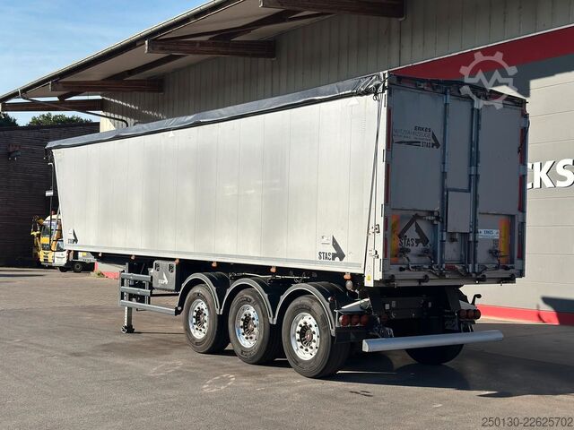 Semi-reboque basculante STAS S300CX Kipper *Getreideschieber*Liftachse* ZV*