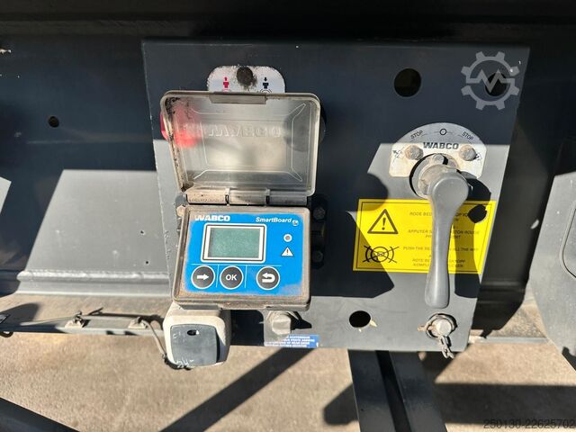 Semi-reboque basculante STAS S300CX Kipper *Getreideschieber*Liftachse* ZV*