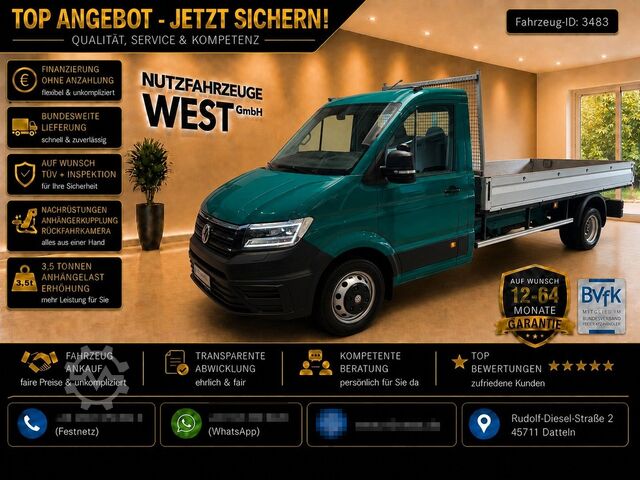 Pick-up furgon VW Crafter 55 TDI Maxi Pritsche*Garantie*1.Hand*