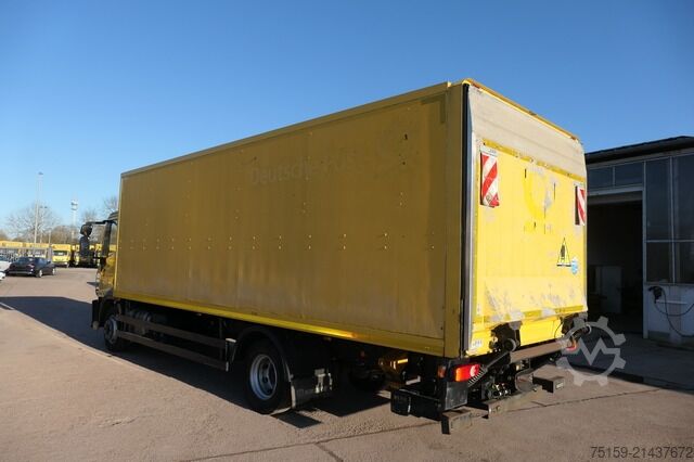 Samochód ciężarowy typu furgon iveco EuroCargo ML 120 E28/P AHK LBW COC AUTOMATIK Koffer 7,00x2,44x1,98