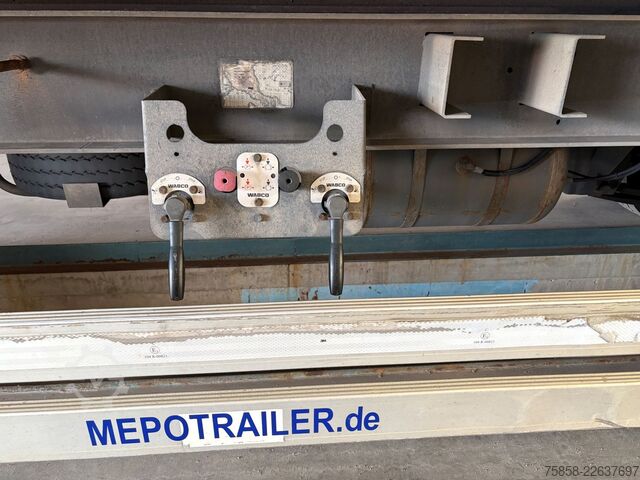 Değiştirilebilir şasili römork SOMMER Lafette Verzinkt langer Hub 17,5 Reifen