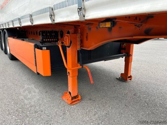 Open oplegger met zeil BERGER SAPL 24 LTN LIGHT, 5730 KG, 1A LIFT, 3A GELENKT