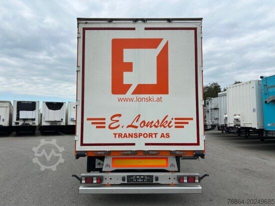 Open oplegger met zeil BERGER SAPL 24 LTN LIGHT, 5730 KG, 1A LIFT, 3A GELENKT