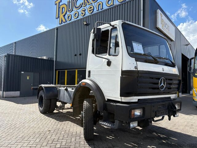 Chassis cabine Mercedes-Benz SK  1224 + 4X4 + 14173 KM + EURO 2 + retarder +...