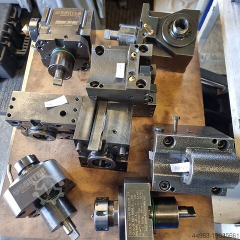 CNC Dreh-Fräszentrum MORI SEIKI / SAUTER Werkzeughalter angetriebene Werkzeuge