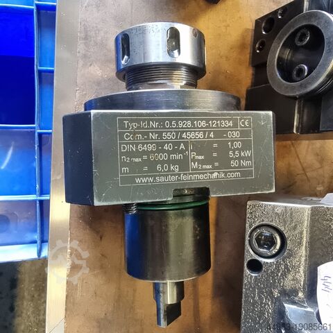 CNC Dreh-Fräszentrum MORI SEIKI / SAUTER Werkzeughalter angetriebene Werkzeuge