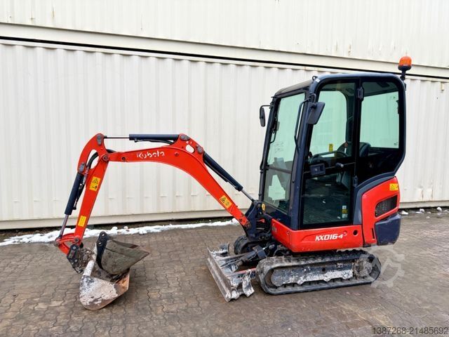 Minigrävare KUBOTA KX016-4 / 2019 BJ / 957 Stunden