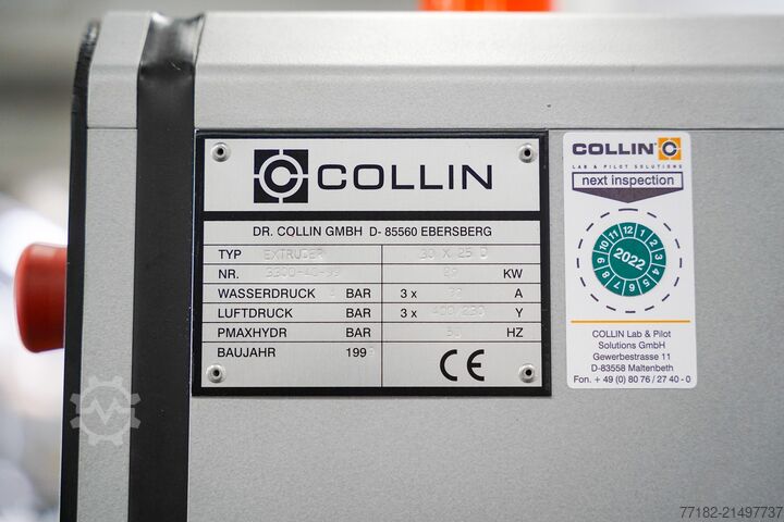Single screw extruder Collin E30M – Low Boy (1)