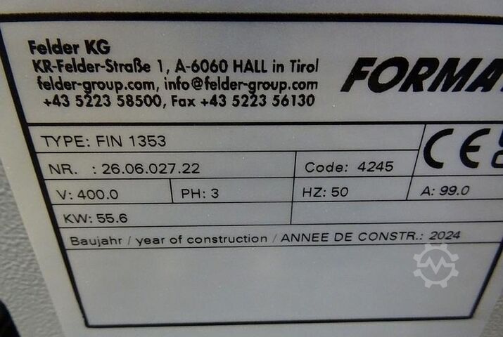 Breedbandschuurmachine Format4 FINdustry 1353