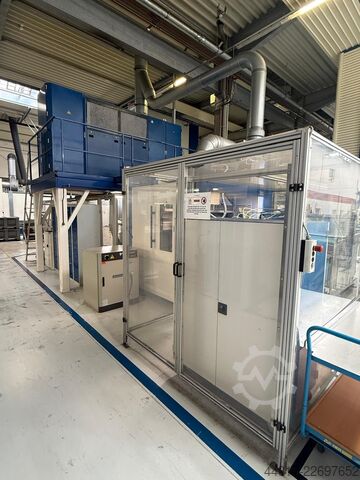 Laser Trumpf cu robot Motoman ITEC Automation & Laser Ag 3-Achs Laser Trumpf- Motomann -Coil