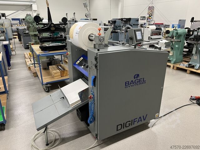 Máquina de laminação automática Bagel Digifav 520 B2