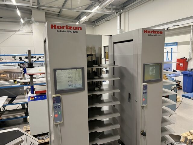 Boekjesmaker Horizon VAC-100a + VAC-100c + SPF-20A + FC-20A Booklet Maker