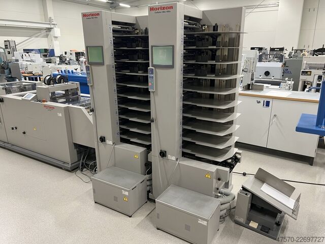 Boekjesmaker Horizon VAC-100a + VAC-100c + SPF-20A + FC-20A Booklet Maker