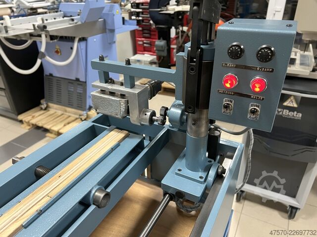 Boekrand Verguldmachine Leonhard Kurz Model H Book Edge Gilding Machine