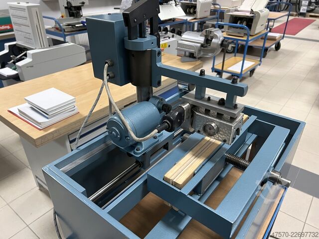 Boekrand Verguldmachine Leonhard Kurz Model H Book Edge Gilding Machine