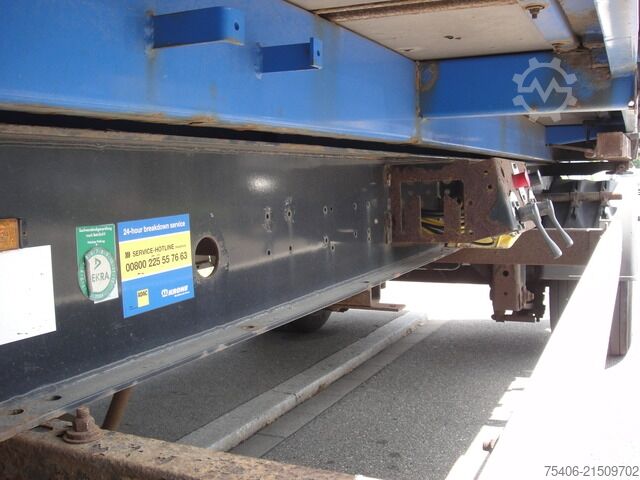 Wissellaadbak-oplegger krone Wechselfahrgestell mit Wechselbrücke