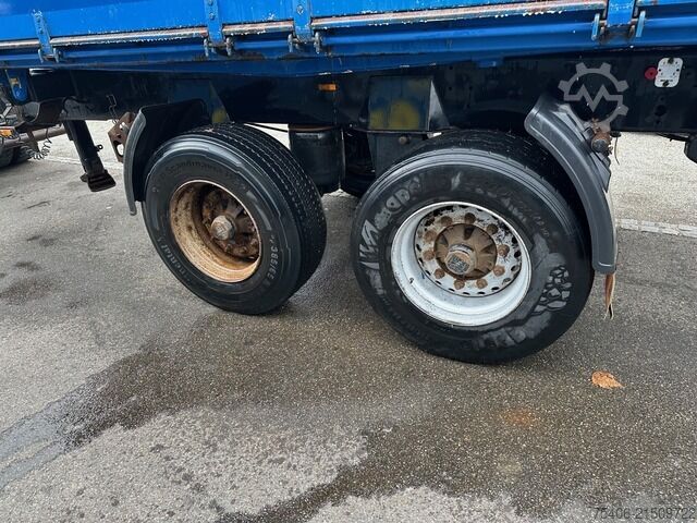 Driezijdige kipperaanhanger meiller Tandem Kippanhänger RTDK-18