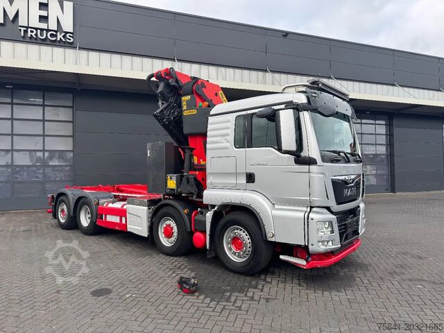 Haakarmsysteem MAN TGS 35.500 8x4h-6 BL Palfinger PK 53002-SH E + ...