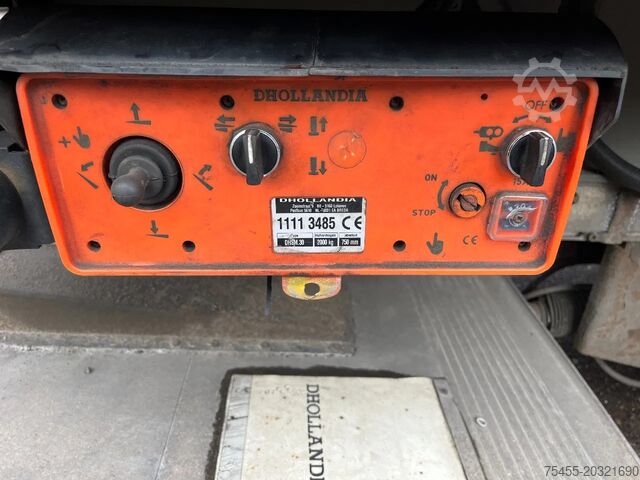 Teloni scorrevoli SCHMITZ CARGOBULL - SCS 24/L - Dhollandia 2.000KG - DISC - Slidin...