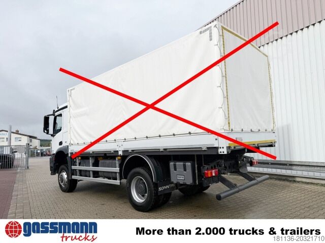 Châssis de camion Mercedes-Benz Arocs 1827/30 A 4x4, mehrfach vorhanden!