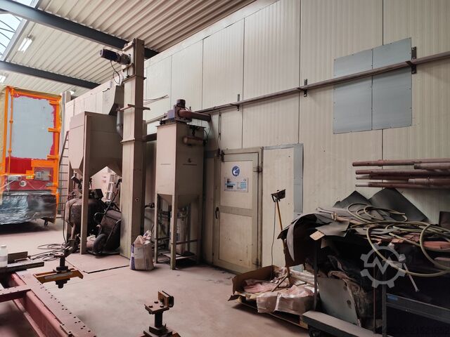 Sandblæsningskabine Straaltechniek 4a1-pls