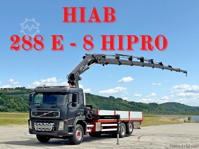 Gru montata su autocarro VOLVO FM 440 * HIAB 288 E - 8 HIPRO/FUNK * TOPZUSTAND
