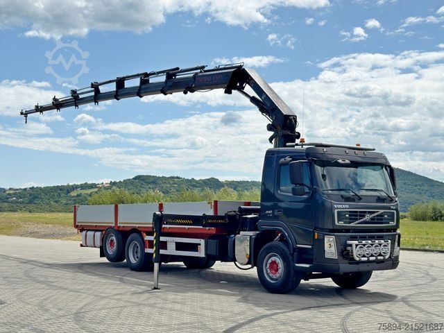 Gru montata su autocarro VOLVO FM 440 * HIAB 288 E - 8 HIPRO/FUNK * TOPZUSTAND