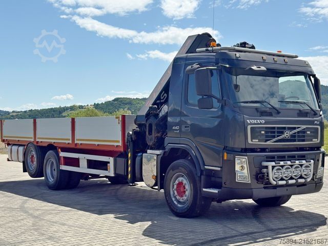 Gru montata su autocarro VOLVO FM 440 * HIAB 288 E - 8 HIPRO/FUNK * TOPZUSTAND