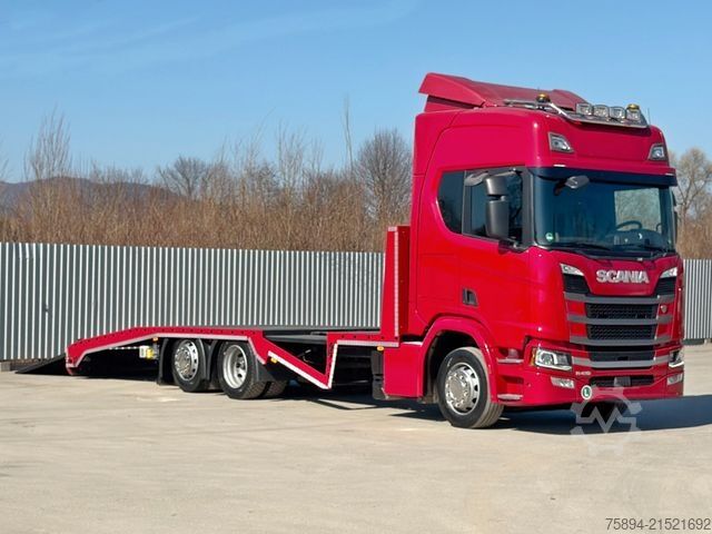 Šlep vozilo SCANIA R 410 * ABSCHLEPPWAGEN 8,70 m * TOPZUSTAND
