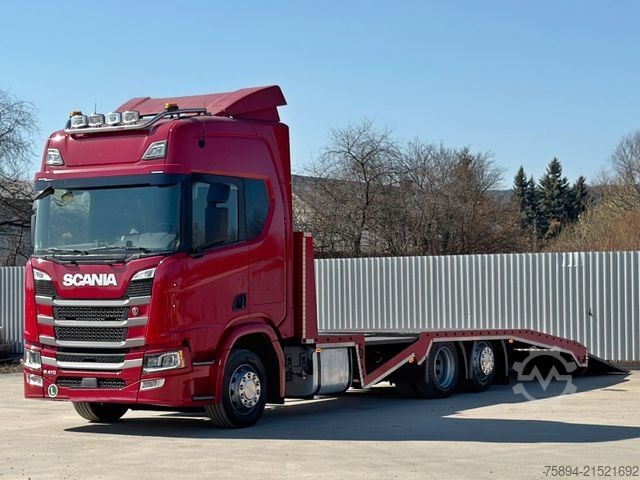 Šlep vozilo SCANIA R 410 * ABSCHLEPPWAGEN 8,70 m * TOPZUSTAND