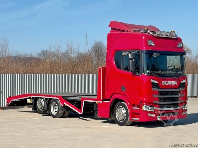 Šlep vozilo SCANIA R 410 * ABSCHLEPPWAGEN 8,70 m * TOPZUSTAND