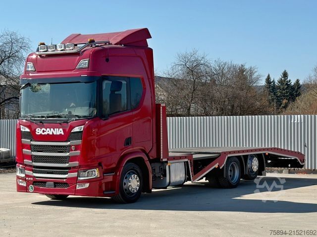 Šlep vozilo SCANIA R 410 * ABSCHLEPPWAGEN 8,70 m * TOPZUSTAND