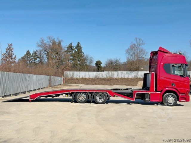 Šlep vozilo SCANIA R 410 * ABSCHLEPPWAGEN 8,70 m * TOPZUSTAND