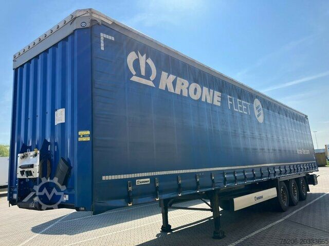 Nyitott ponyvás félpótkocsi Krone Profi Liner SDP 27 eLB4-CS