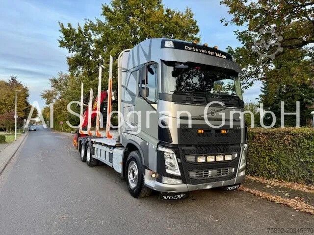Tømmertransportør Volvo FH 460 6x4 / Kran Epsilon M10Z / Eu6