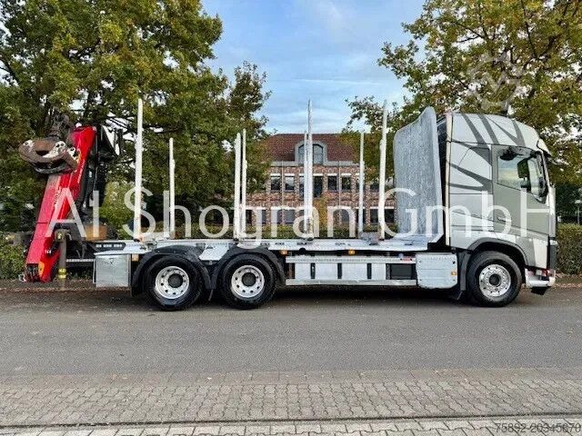 Transporteur de bois Volvo FH 460 6x4 / Kran Epsilon M10Z / Eu6