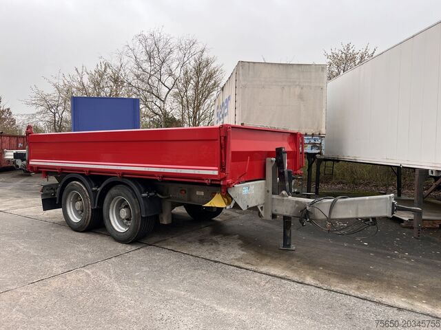 Dreiseitenkipper Anhänger Müller Mitteltal TA-2  18 t Tandemkipper- Tieflader