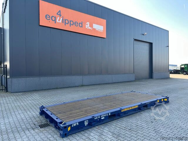 Platte containers Diversen NEW 20FT FLATRACK HARDWOODEN FLOOR / 4x available
