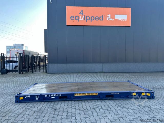Platte containers Diversen NEW 20FT FLATRACK HARDWOODEN FLOOR / 4x available