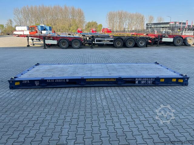 Platte containers Diversen NEW 20FT FLATRACK HARDWOODEN FLOOR / 4x available